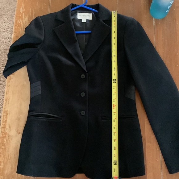 Liz Claiborne Suits Black Jacket - Picture 8 of 9